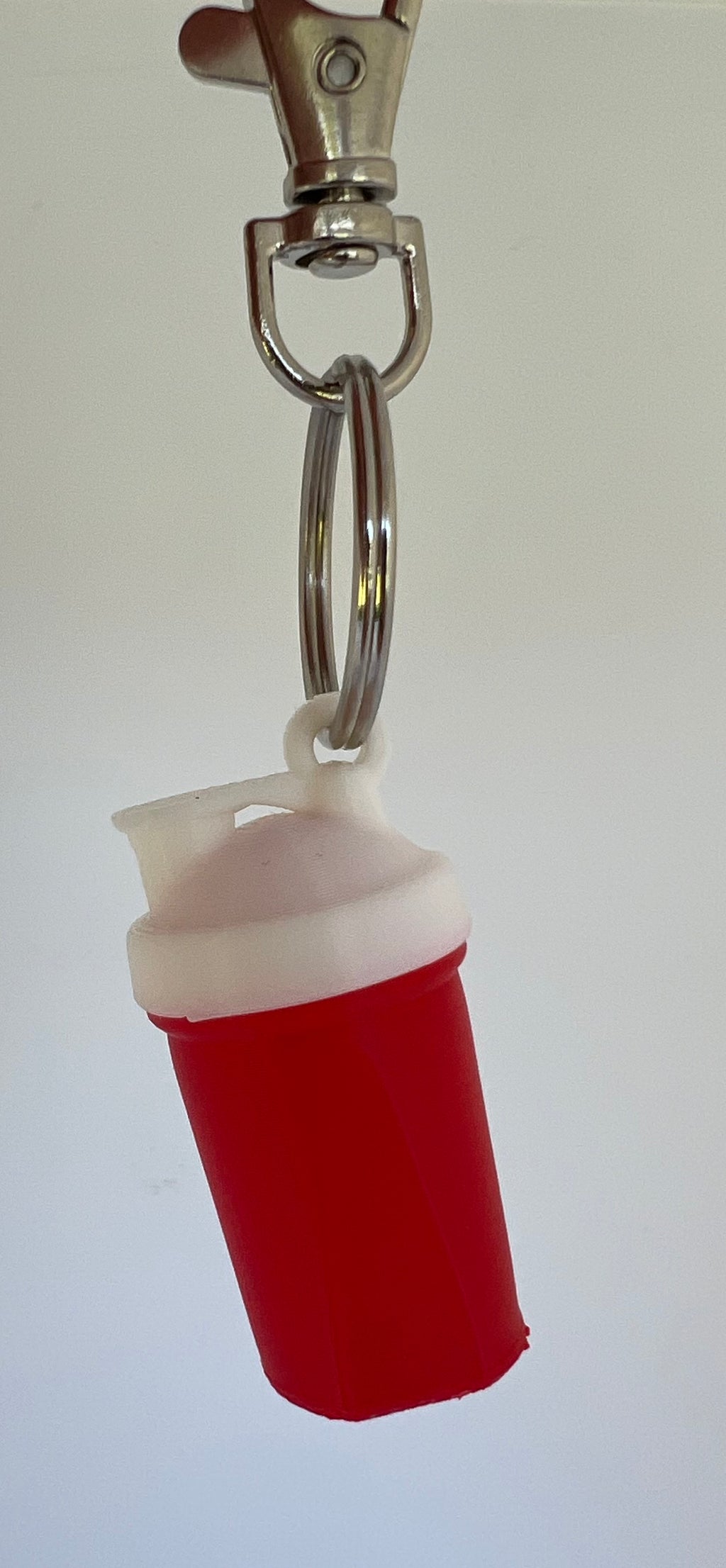 Shaker Bottle Key Chain