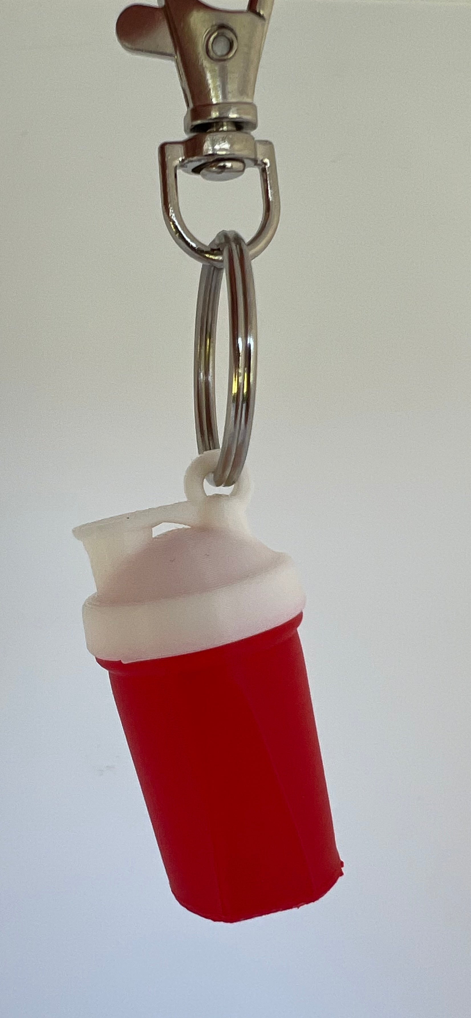 Shaker Bottle Key Chain